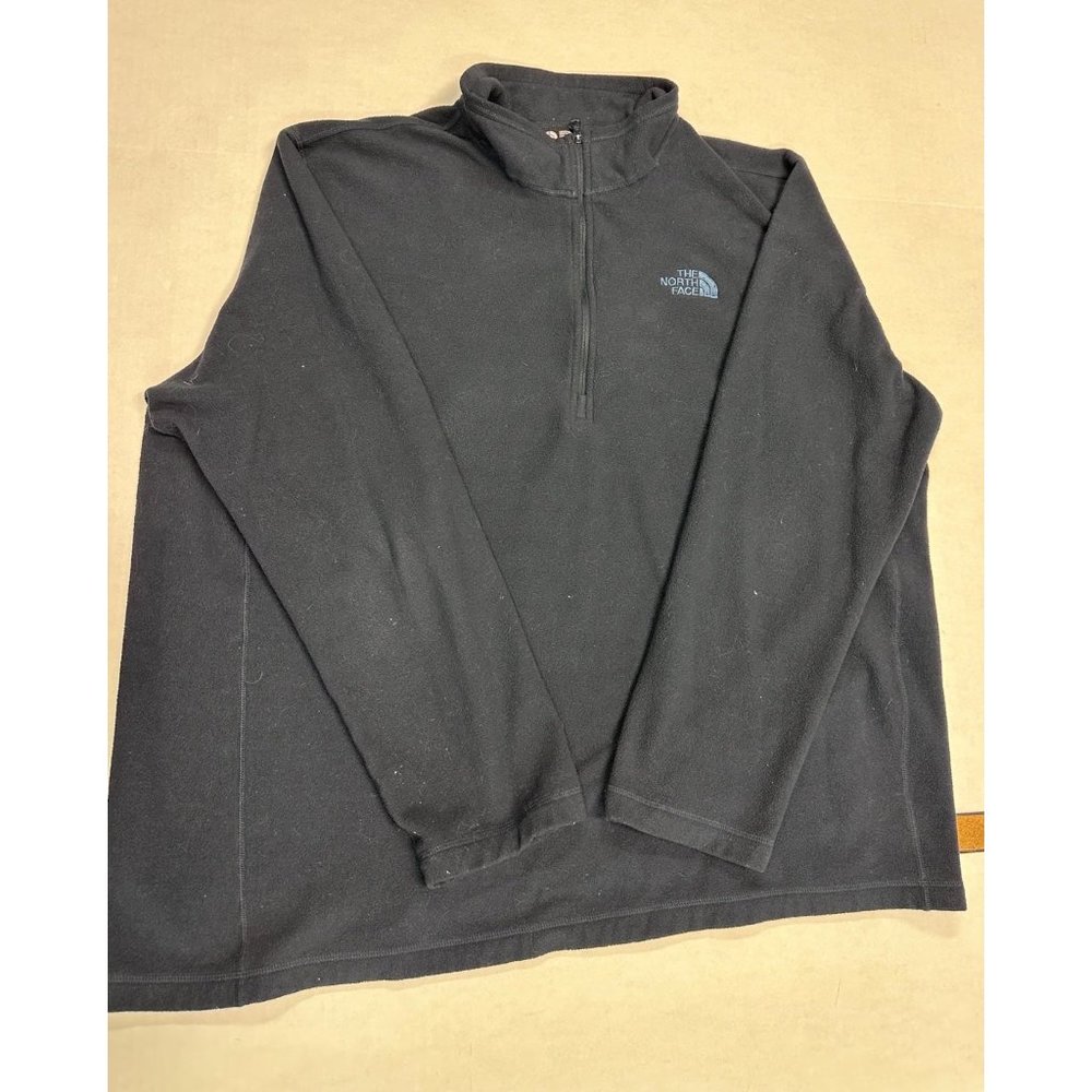 The North Face Quarter Zip, Sweatshirt, Pullover Blue Size XXL